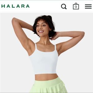 Halara Bundle of 2 backless twisted crop tops